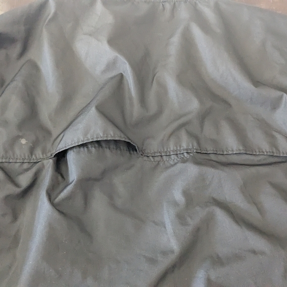 Men's Black Jacket with Red Accents - Brand:Starter Y2K Vintage Windbreaker Mesh - Picture 11 of 15